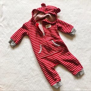 Super Cute ❤️🐻 zip-up outfit 6 months